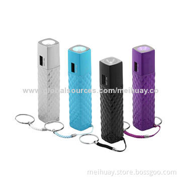 Portable Power Banks, 2,600mAh, 18650 Battery Cell